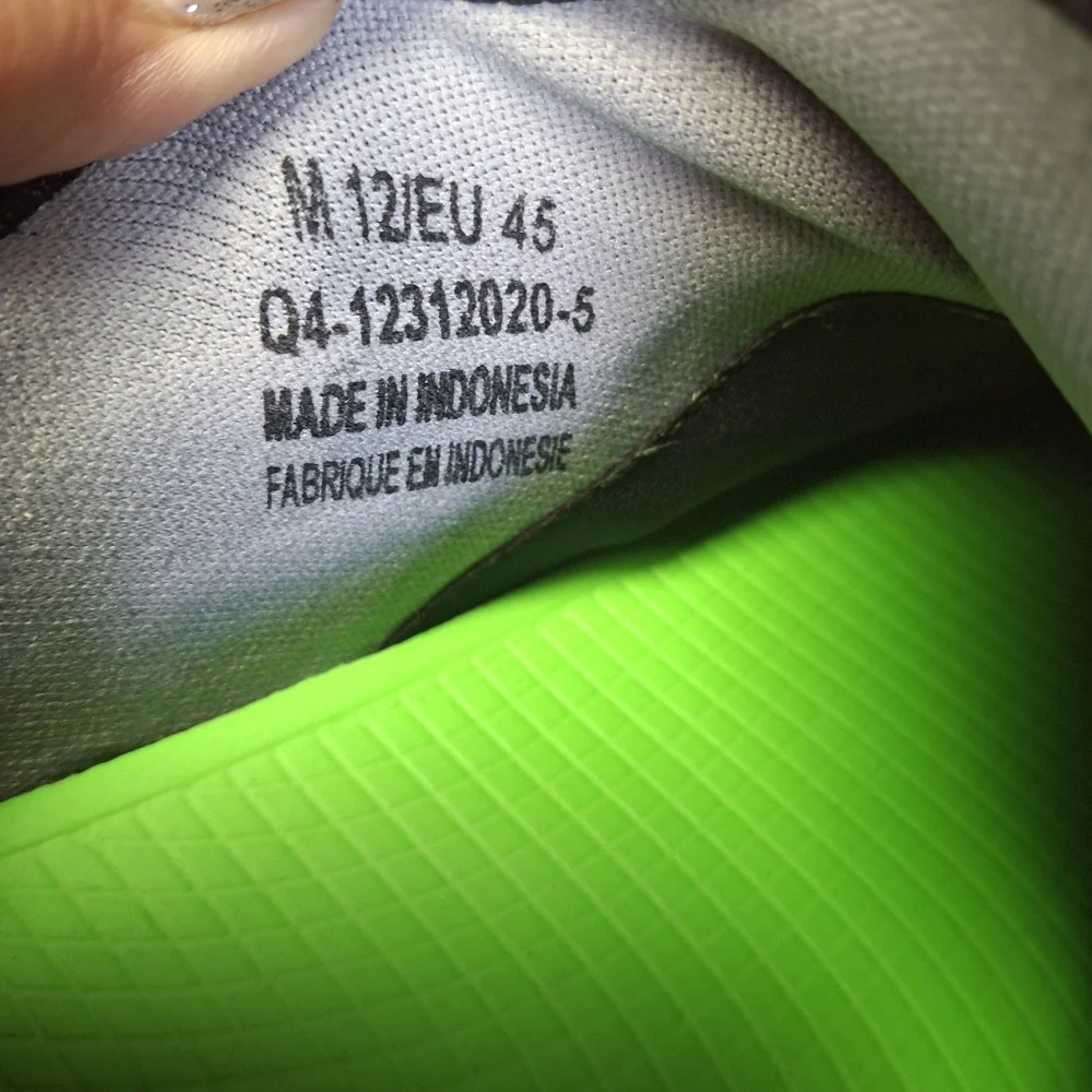 Oofos Oomg Fibre Low Post Exercise Active Recovery Slip-On Sneakers Men Size 12 - Picture 15 of 16